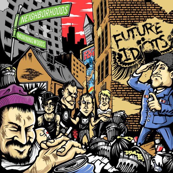 Future Idiots - Neighborhoods and Morningwoods Album Cover