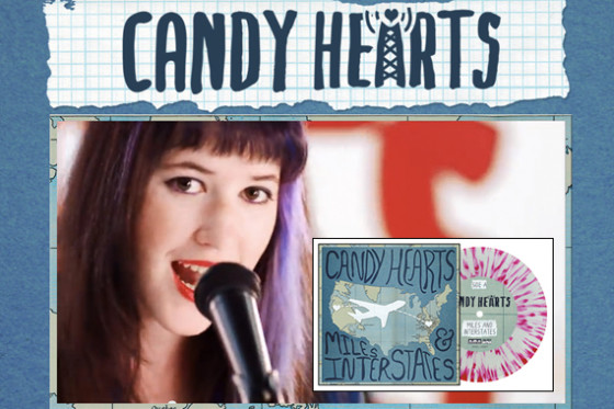 Candy Hearts - Miles and Interstates 7inch