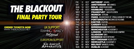 The Blackout Final Party Tour