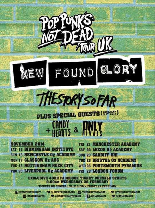 Pop Punk's Not Dead UK Tour