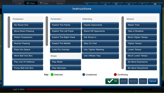 Football Manager Classic 2014 In-Game Instructions