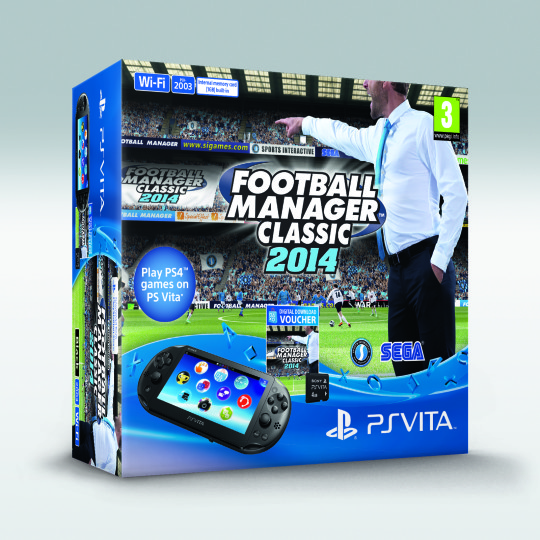 Football Manager Classic 2014 PS Vita Slim Bundle