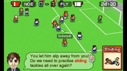 Nintendo Pocket Football Club In-Game Match Engine