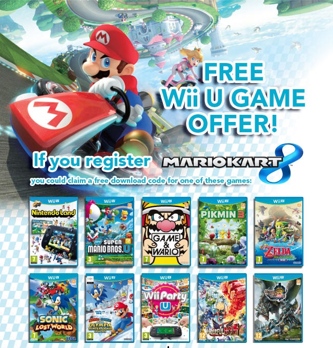 Impulso Felicidades Pickering Free Wii U Game When You Buy Mario Kart 8 | Alt-UK