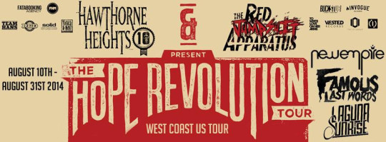 The Hope Revolution Tour 2014