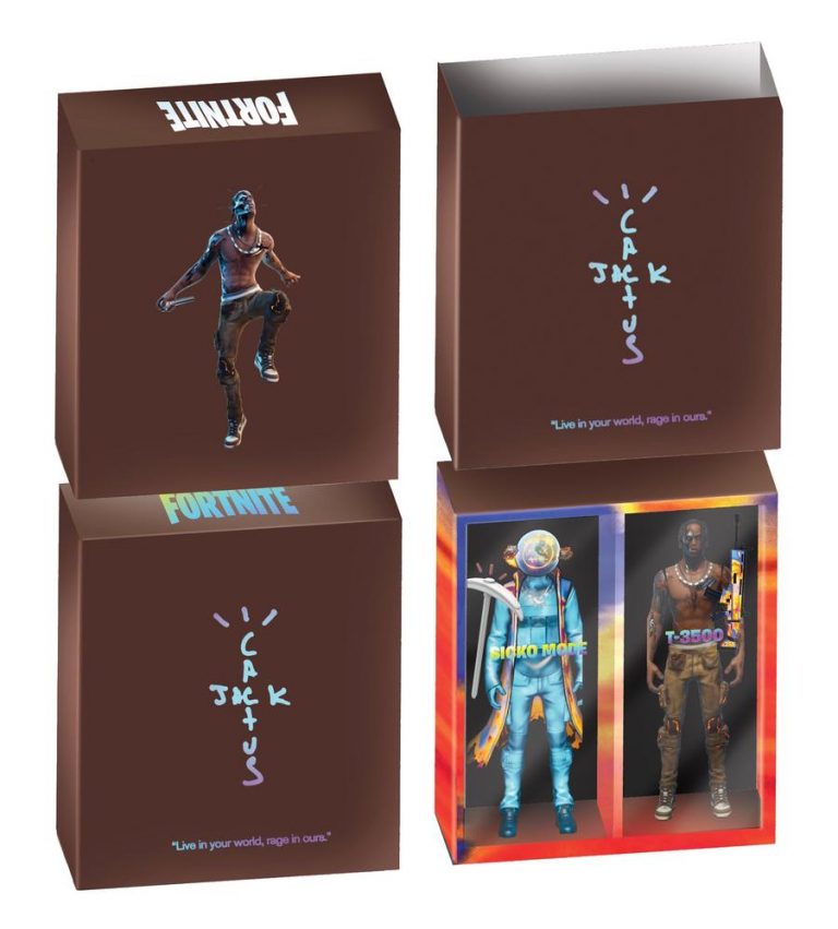 Travis Scott Announces Fortnite Action Figures | Alt-UK